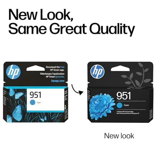 HP 951 Cyan Ink Cartridge | 535 Pages Yield | Genuine Ink thumbnail 3