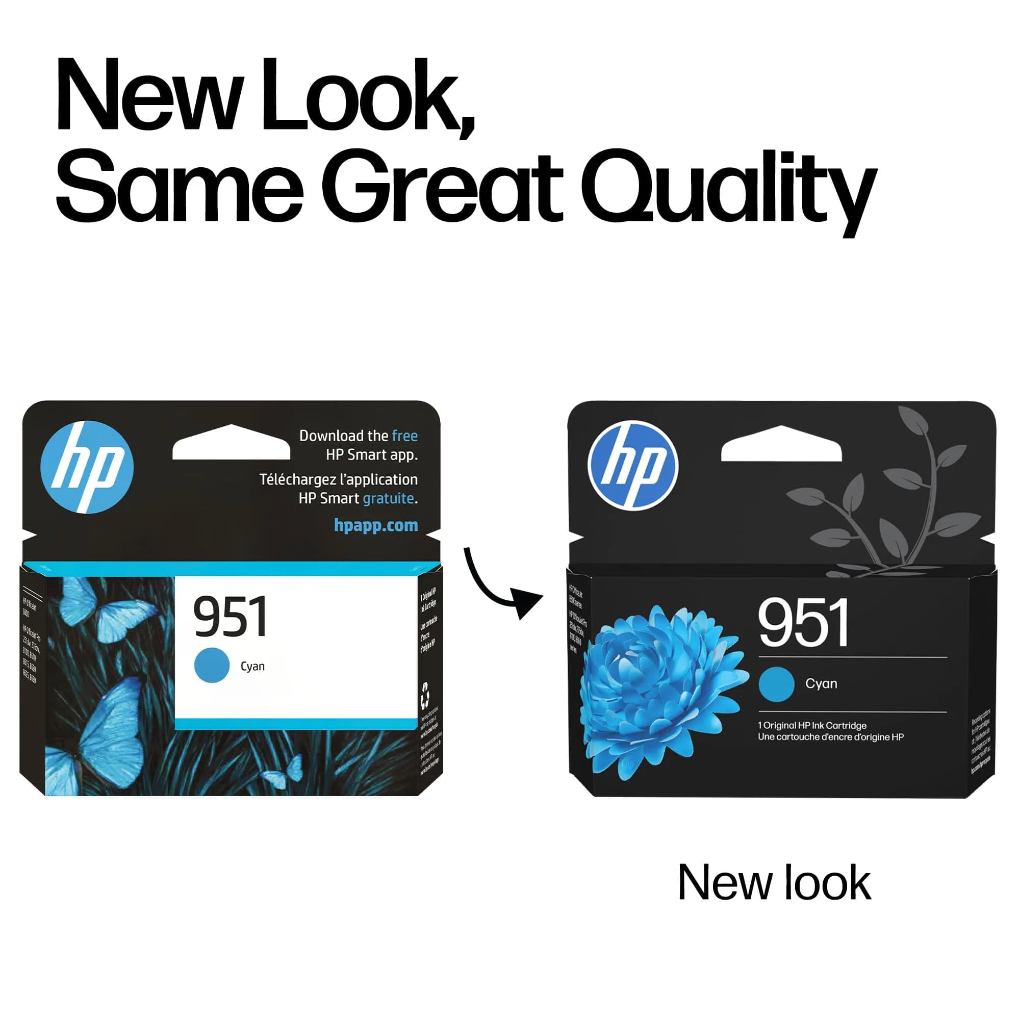 HP 951 Cyan Ink Cartridge | 535 Pages Yield | Genuine Ink - view 3