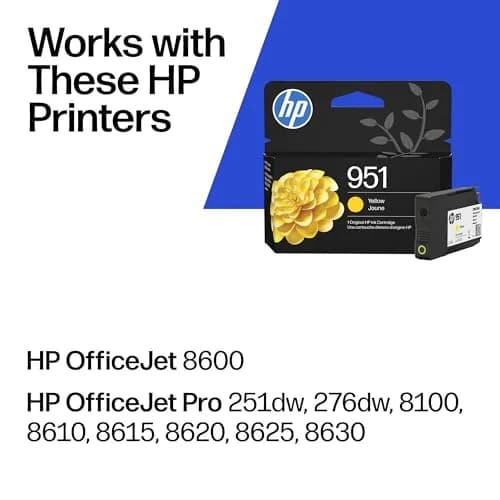 HP 951 Yellow Ink Cartridge | 535 Pages Yield | CN052AN thumbnail 2