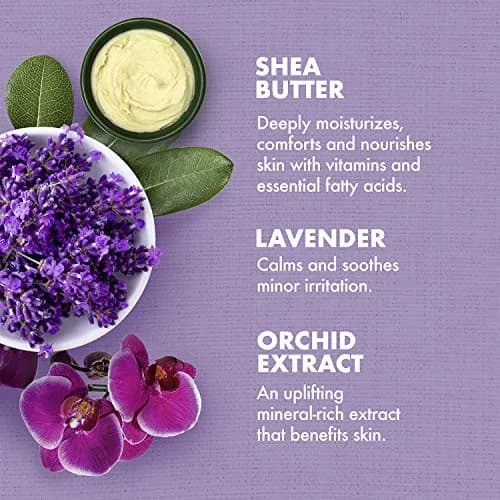 SheaMoisture Lavender Wild Orchid Bath Body Massage Oil 237ml (8 Fl Oz) | Calming Moisturizer for Sensitive Skin thumbnail 3