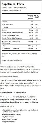 Now Foods Liquid Hyaluronic Acid 100mg | 16 Fl Oz | Supports Skin & Joints thumbnail 2