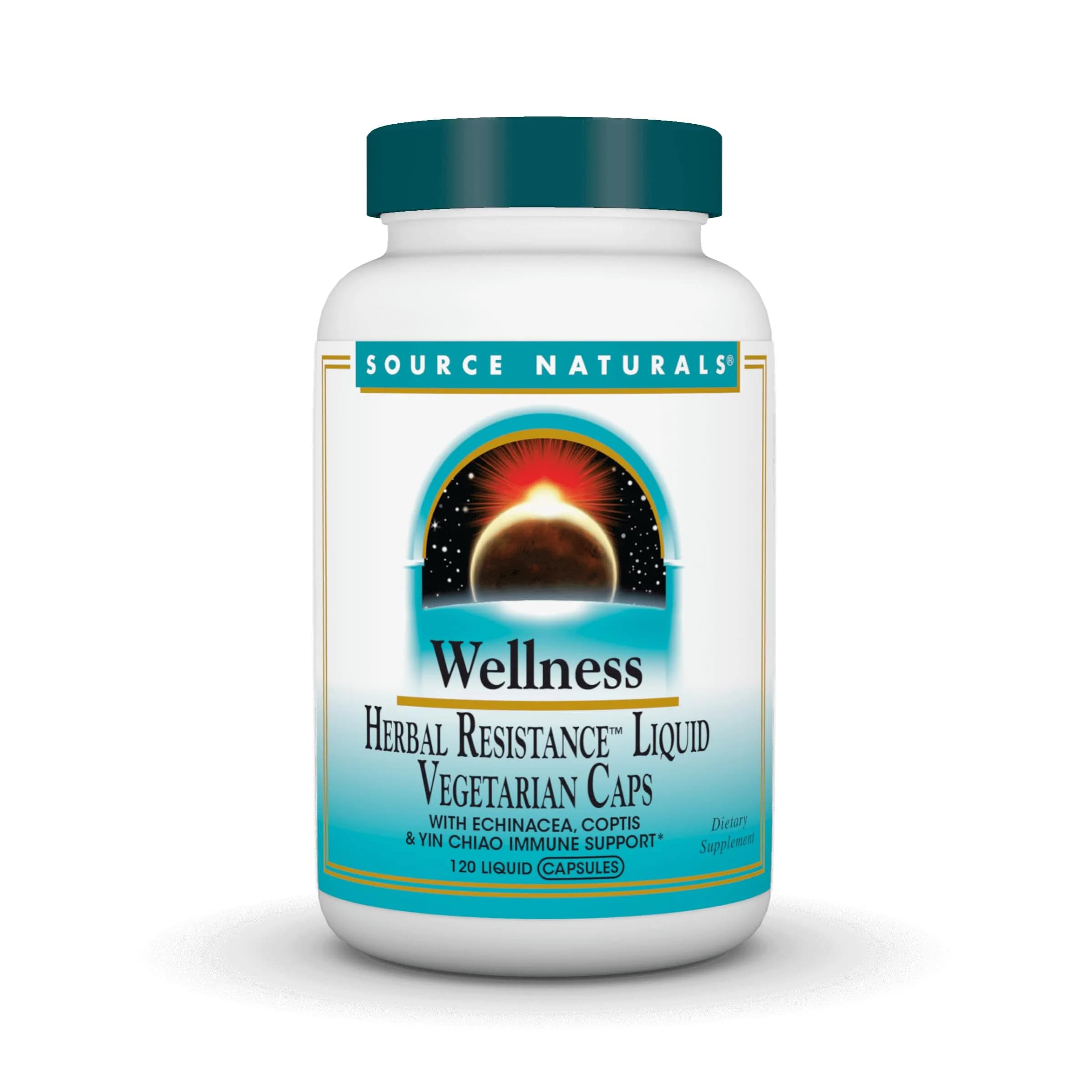 Source Naturals Wellness Herbal - 120 Vegetarian Capsules | Supports Immune System — Capsule