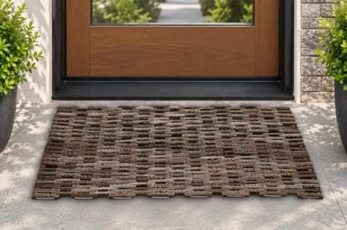 Durable Corporation Dura-Rug Outdoor Entrance Mat, 20" x 30" | Heavy Duty Dirt Trap with Recycled Tire Links thumbnail 3