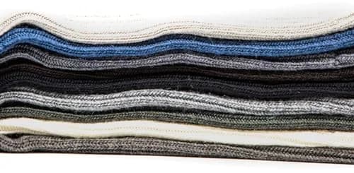 J.B. Field's 96% Merino Wool Casual Socks | Soft, Itch-Free, Supportive, For Hiking & Running (Medium) Black thumbnail 8