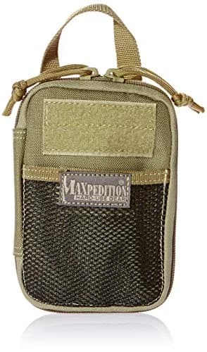 Maxpedition Mini Pocket Organizer Khaki 15.24cm (6in) | EDC Pouch for Tools & Essentials thumbnail 4