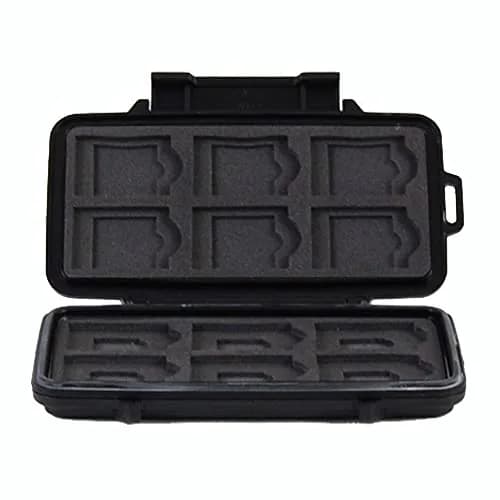 Pelican Memory Card Case (Black) | Water-Resistant SD Card Storage Solution thumbnail 5