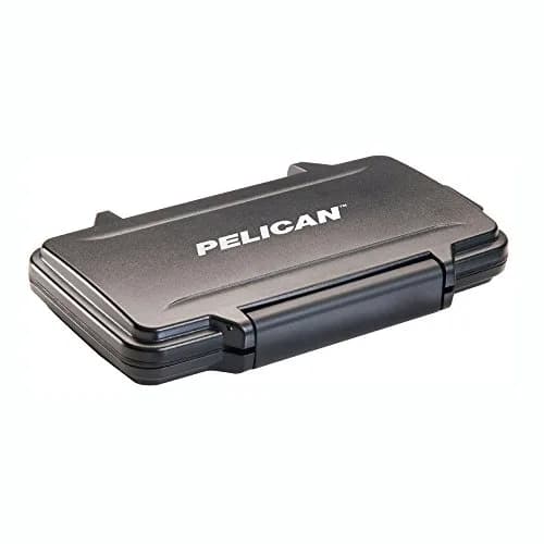 Pelican Memory Card Case (Black) | Water-Resistant SD Card Storage Solution thumbnail 3