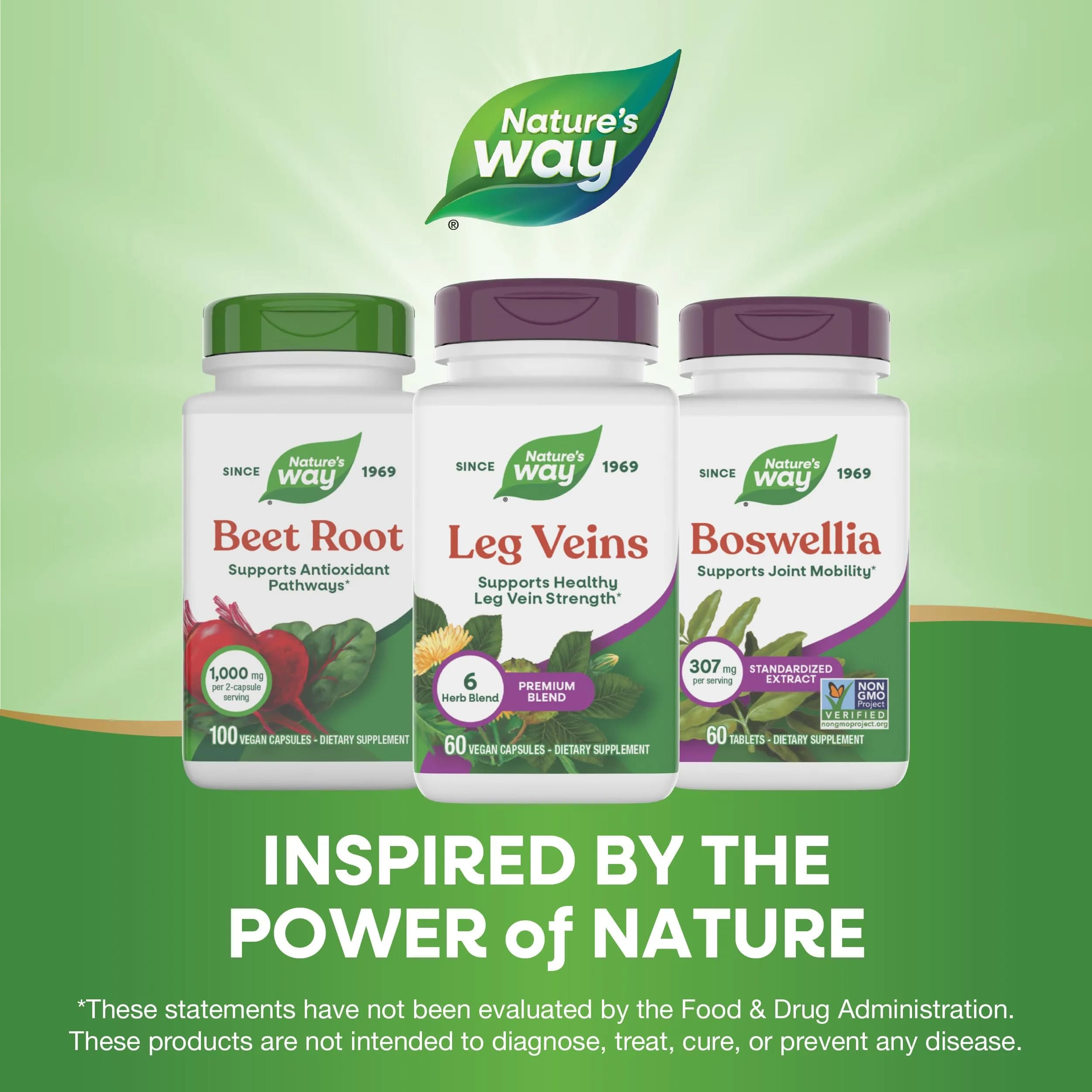 Nature's Way Leg Veins Vegan Capsules 60 Count | Supports Healthy Leg Vein Strength - view 7