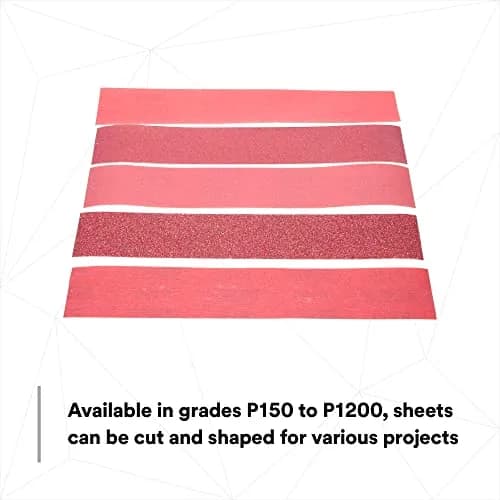 3M Red Abrasive Sheet Roll P80 2-3/4 in x 25 yd | Heavy-Duty Sanding Roll for Industrial Use thumbnail 7