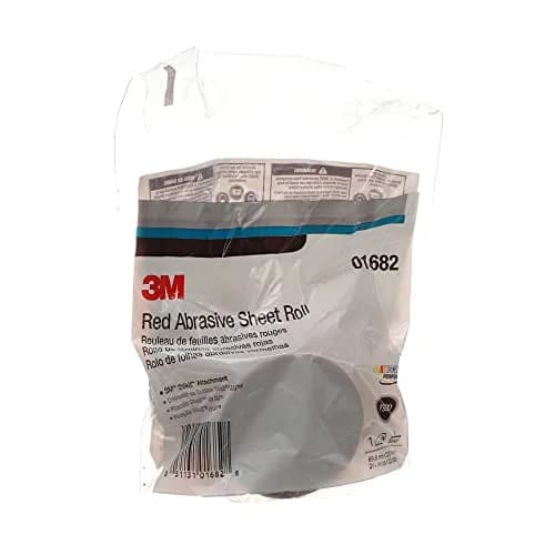 3M Red Abrasive Sheet Roll P80 2-3/4 in x 25 yd | Heavy-Duty Sanding Roll for Industrial Use thumbnail 8
