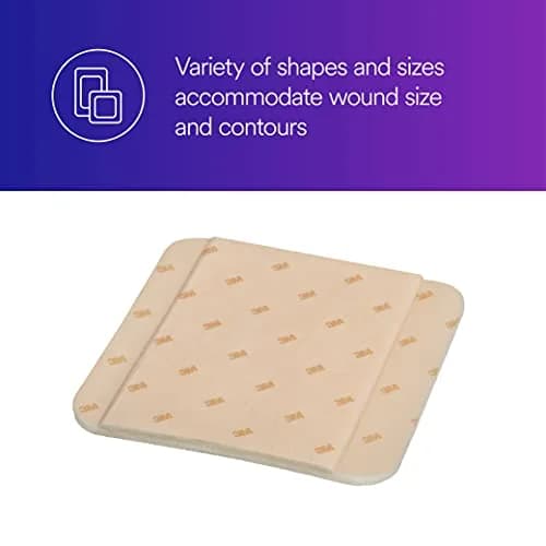 Tegaderm Foam Non-Adhesive Dressing 10cm x 10cm | High Absorbency & Bacterial Barrier thumbnail 3