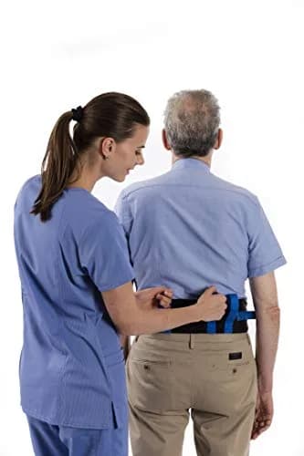 NYOrtho Gait Belt with 6 Handles & Easy Buckle - 275lb Capacity, 28-55" Waist | Patient Transfer & Ambulation Aid thumbnail 6