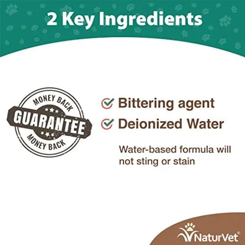 NaturVet Bitter Yuck! No Chew Training Spray for Outdoor Pets | Pet Chewing Deterrent 32 Fl Oz thumbnail 2