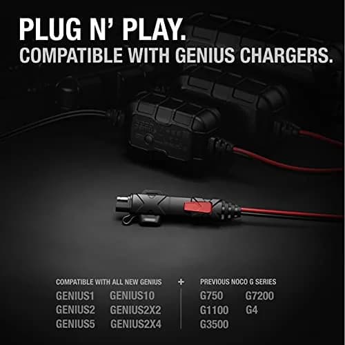 NOCO GC009 X-Connect SAE Adapter Accessory for Genius Smart Battery Chargers | Converts to SAE, Rugged & Watertight (100-120 chars) thumbnail 5