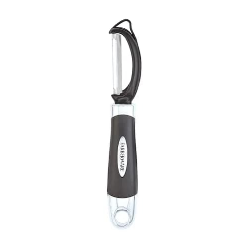 Farberware Pro2 Euro Vegetable Peeler with Swivel Blade & Bud Remover, 20cm (7.87in) | Razor-Sharp Stainless Steel thumbnail 7