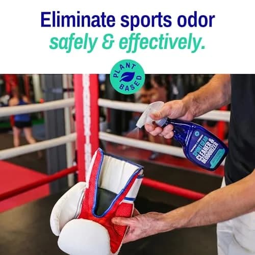 Vapor Fresh Sports Gear Cleaner and Deodorizer Spray, 16oz | Natural Odor Eliminator for Sports Equipment thumbnail 3
