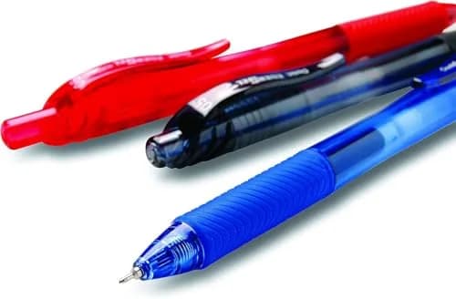 Pentel EnerGel-X Retractable Liquid Gel Pen 0.5mm Needle Tip Black Ink, Box of 12 (BLN105-A) | Smooth Ink Flow for Students & Office thumbnail 5