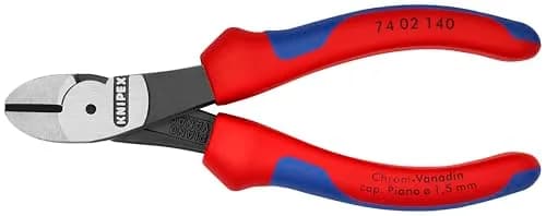 KNIPEX 74 02 140 Comfort Grip High Leverage Diagonal Cutters | Precision Wire Cutting thumbnail 1