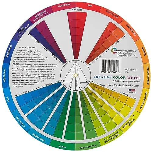 Color Wheel Creative Color Wheel 23.5 cm (9.25 inch) | Art & Craft Supplies thumbnail 3