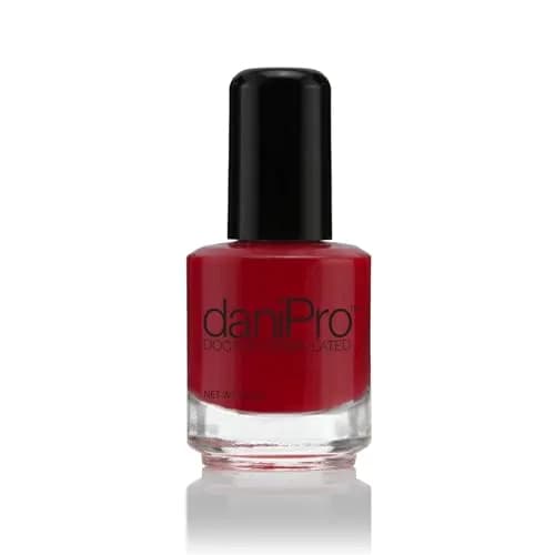 daniPro Always Be True Deep Red Nail Polish 15ml (0.5 Fl Oz) | Doctor-Formulated for Stronger Nails thumbnail 1