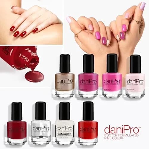 daniPro Always Be True Deep Red Nail Polish 15ml (0.5 Fl Oz) | Doctor-Formulated for Stronger Nails thumbnail 7