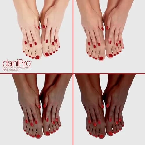 daniPro Always Be True Deep Red Nail Polish 15ml (0.5 Fl Oz) | Doctor-Formulated for Stronger Nails thumbnail 8