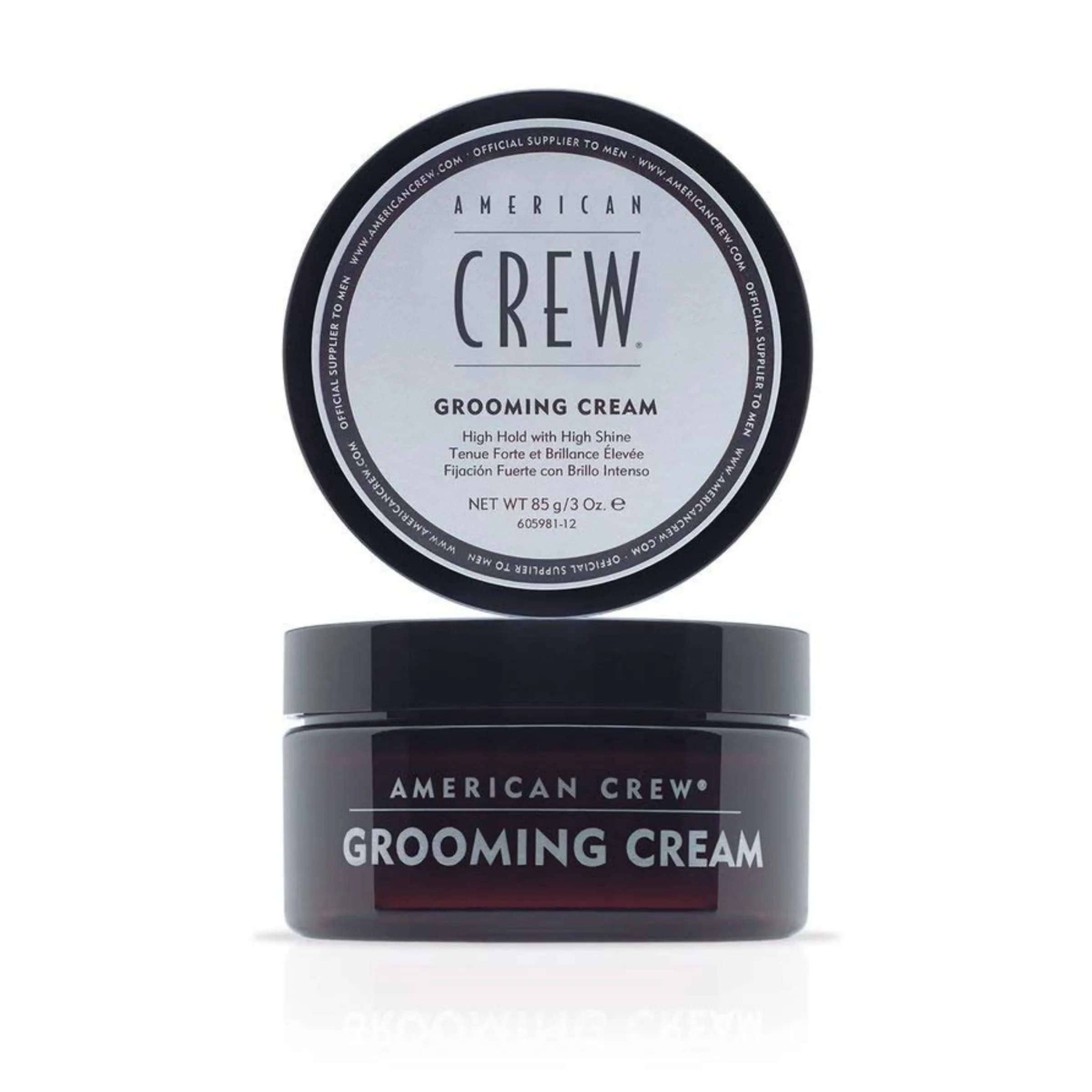 American Crew Grooming Cream High Hold High Shine 85ml (3 Oz) | Men's Styling Gel Alternative
