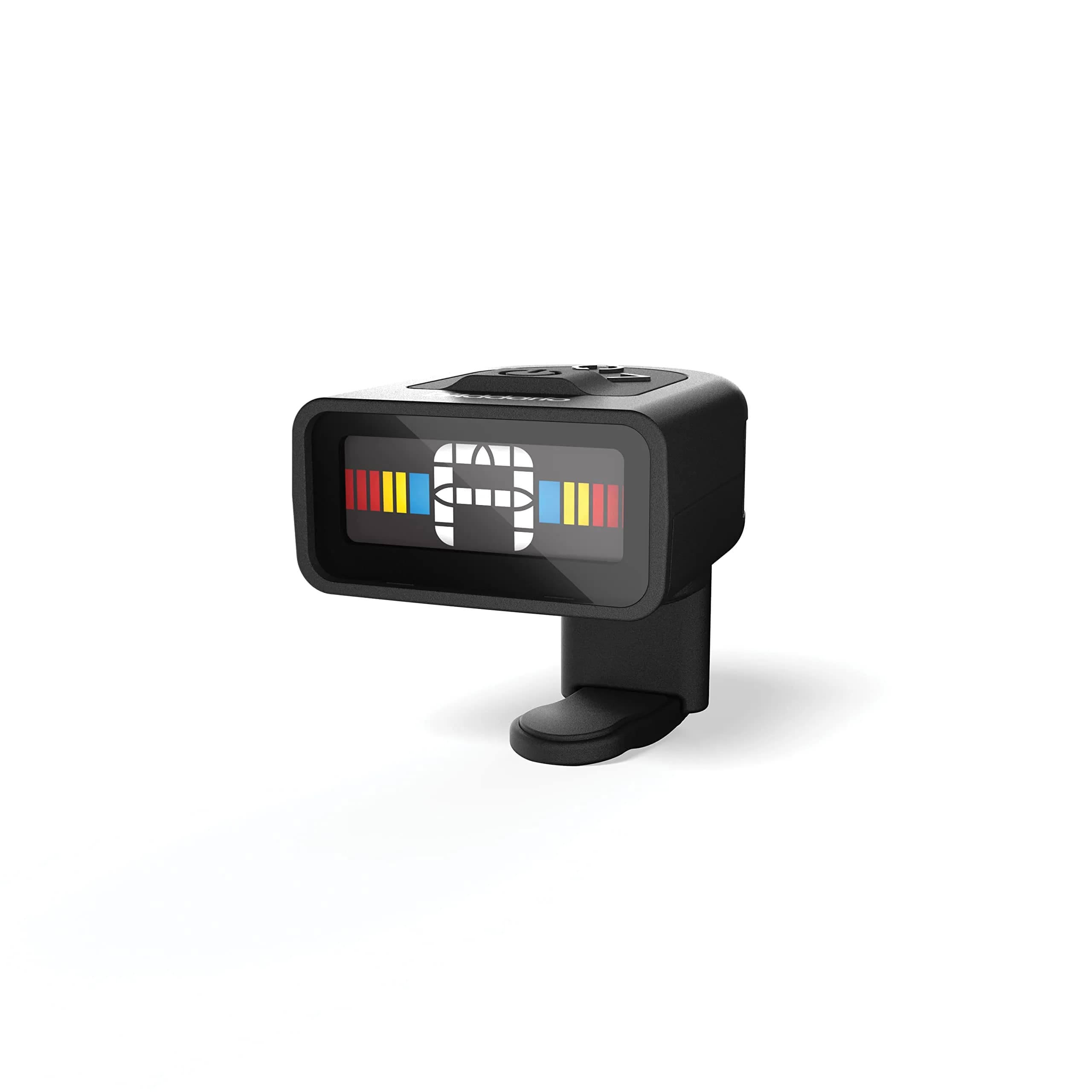D'Addario NS Micro Headstock Tuner Black | Accurate Clip-On for Guitar, Bass, Ukulele - main product image
