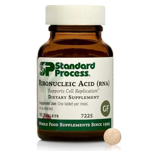 Standard Process Ribonucleic Acid RNA, Cell Development Support, 90 Tablets | Supports Cell Growth & Protein Synthesis thumbnail 1