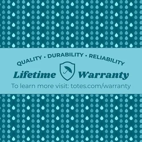 Totes Auto Open Large Vented Windproof Golf Umbrella with UV and Water Repellent Protection | 60-inch Canopy, UPF 50+ thumbnail 3
