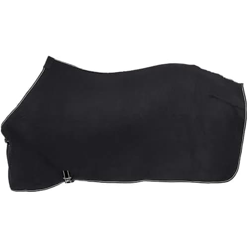 Tough 1 Soft Fleece Blanket Liner - Black - Small | Extra Layer for Horses in Cooler Weather thumbnail 1