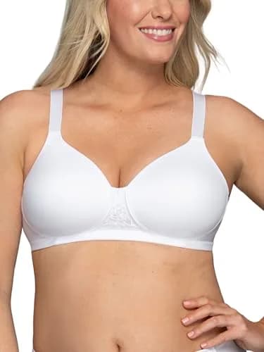 Vanity Fair Full Figure Bra 38D | Back Smoothing, Wirefree, Lightly Lined thumbnail 1