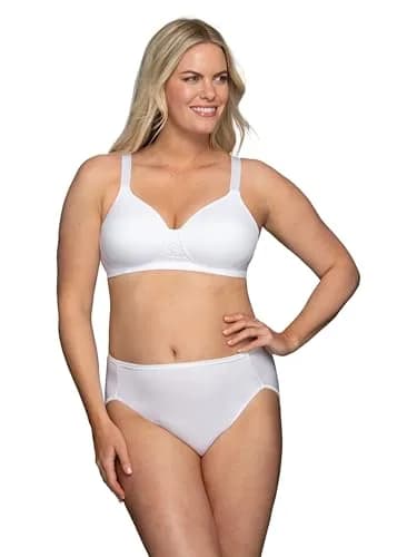 Vanity Fair Full Figure Bra 38D | Back Smoothing, Wirefree, Lightly Lined thumbnail 2