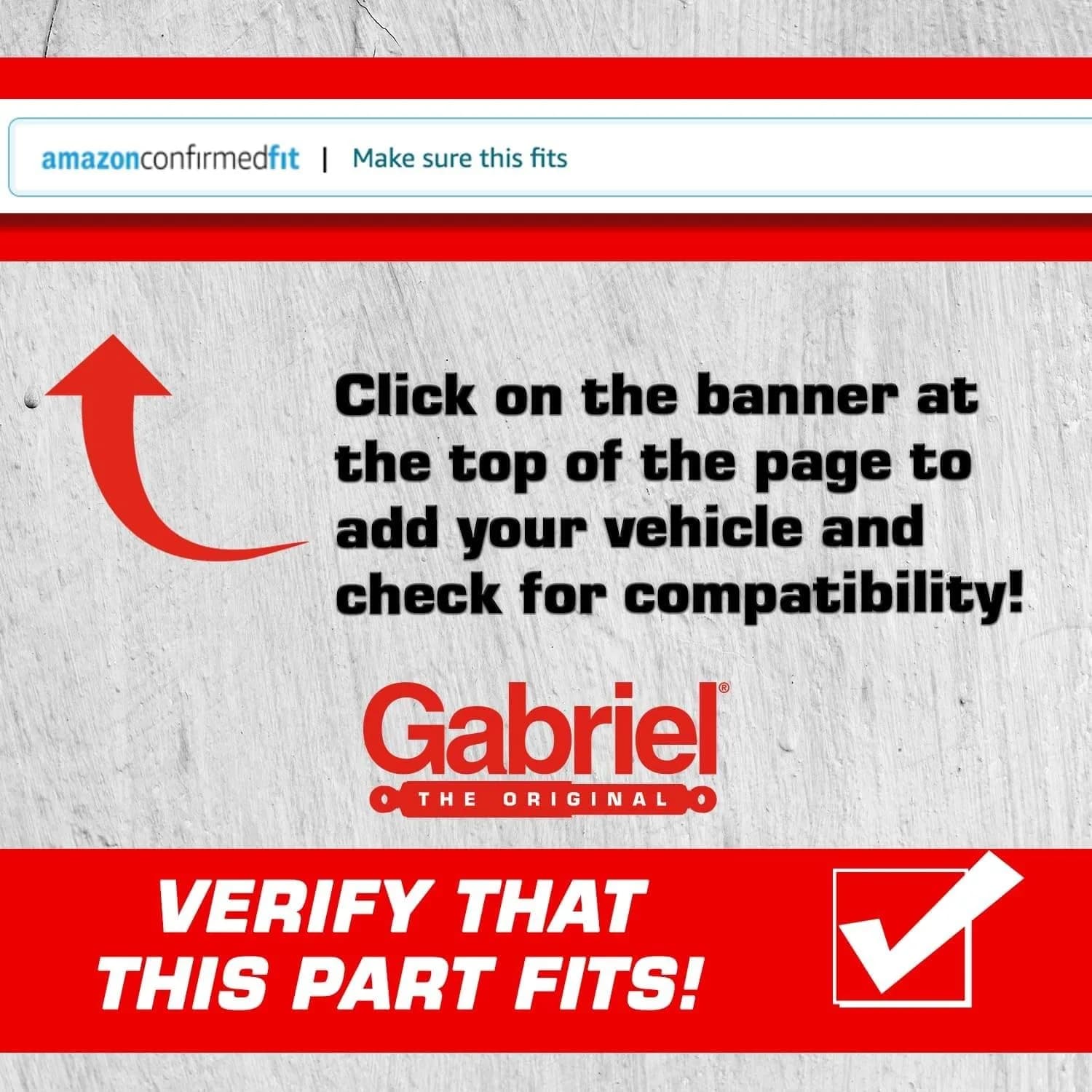 Gabriel 70013 Ultra Rear Shock Absorbers 22.95 in (58.3 cm) Extended Length | OE Replacement for Hyundai Azera Sonata - view 2