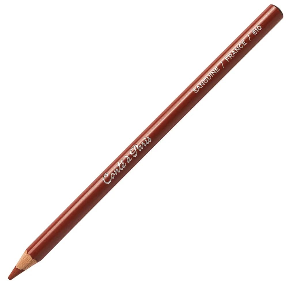Conté à Paris Drawing Pencil - Sanguine | Thick Lead, Rust Colour, 5mm Lead Diameter - main product image