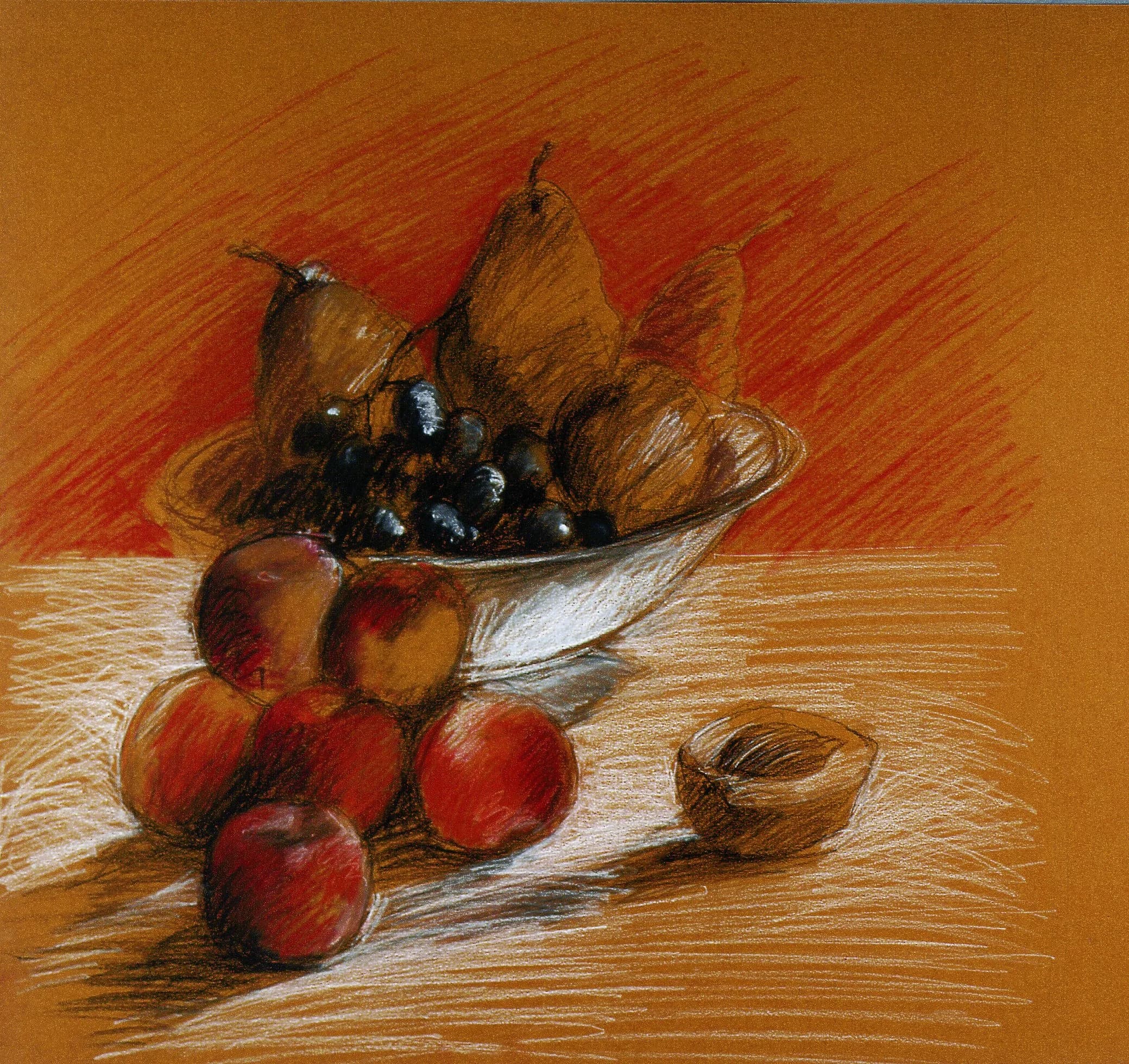 Conté à Paris Drawing Pencil - Sanguine | Thick Lead, Rust Colour, 5mm Lead Diameter - view 2