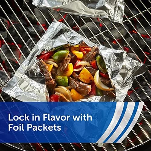 Reynolds Everyday Strength Aluminum Foil Roll, 12 Inch Wide, 30 Sq Ft (360 inches long) | Locks in Flavor for Cooking & Grilling thumbnail 6