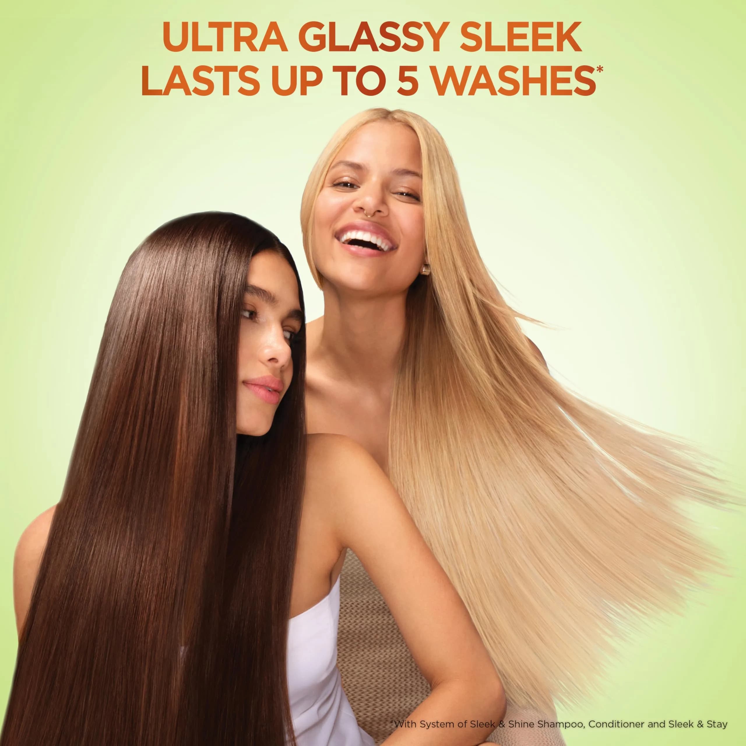 Garnier Fructis Sleek & Shine Conditioner 384ml (13 Fl Oz) | Fights Frizz in 97% Humidity - view 8