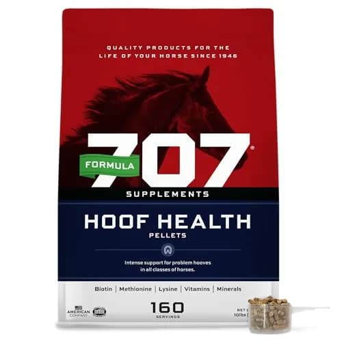 Formula 707 Hoof Health Equine Supplement, 10 lb Bag | Supports Healthy Hooves & Skin thumbnail 1