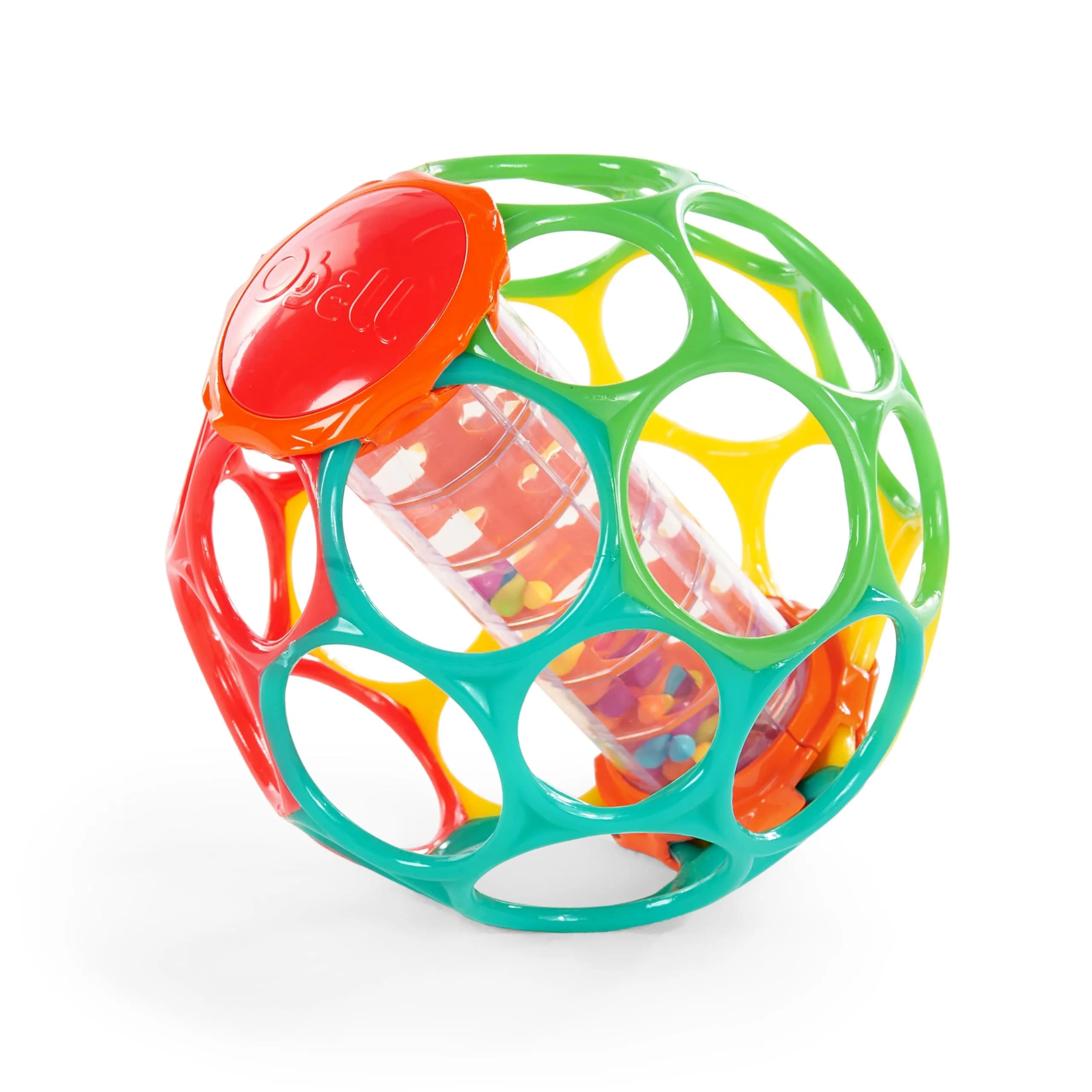 Bright Starts Winnie the Pooh Oball Rainstick Rattle Toy for Infants and Newborns, 10.2cm (4 Inches) - main product image