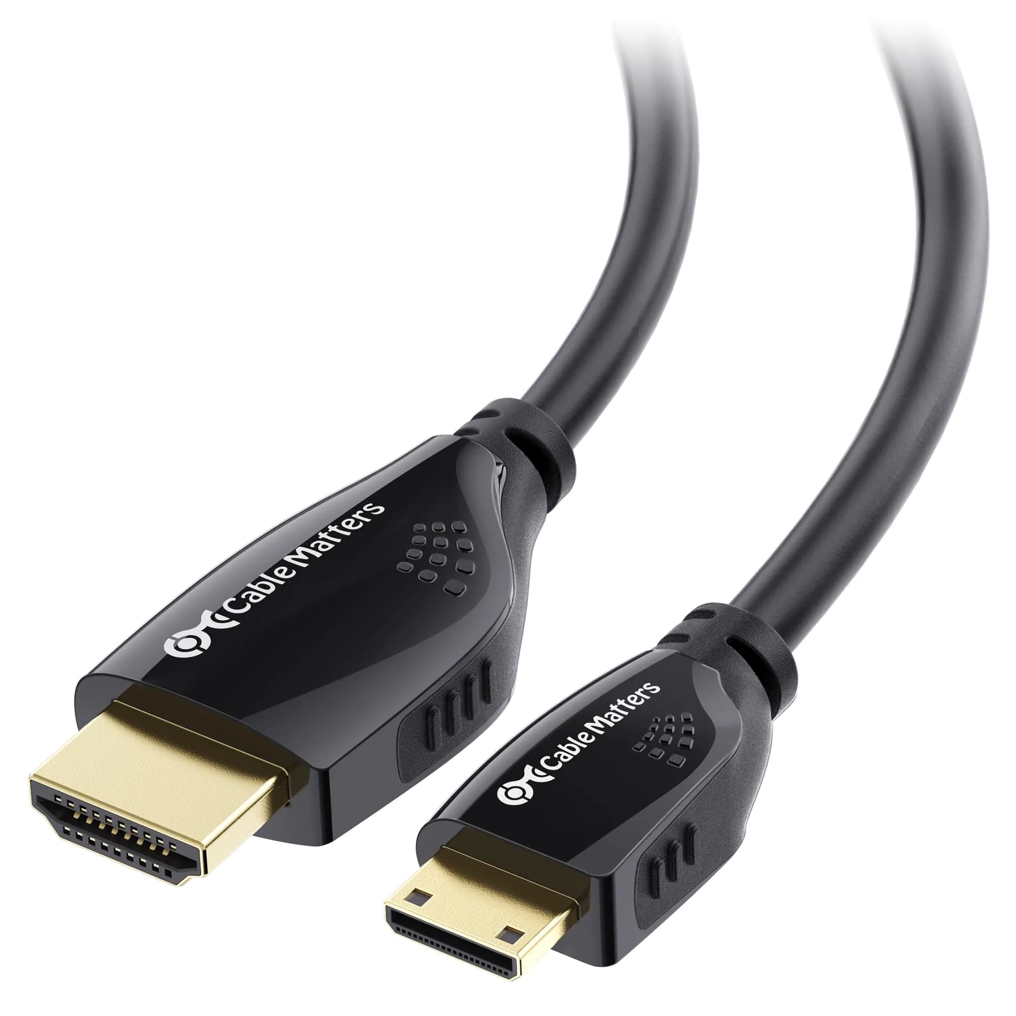 Cable Matters High-Speed 4K Mini HDMI to HDMI Cable, 15ft | Supports 4K & 3D — 15 ft