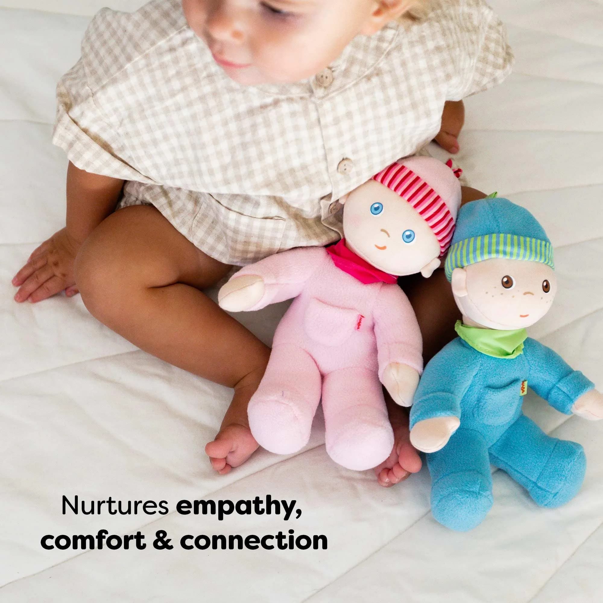 HABA Doll Snug Up Luisa 8" My First Baby Doll | Safe, Washable & Perfect for Newborns thumbnail 7
