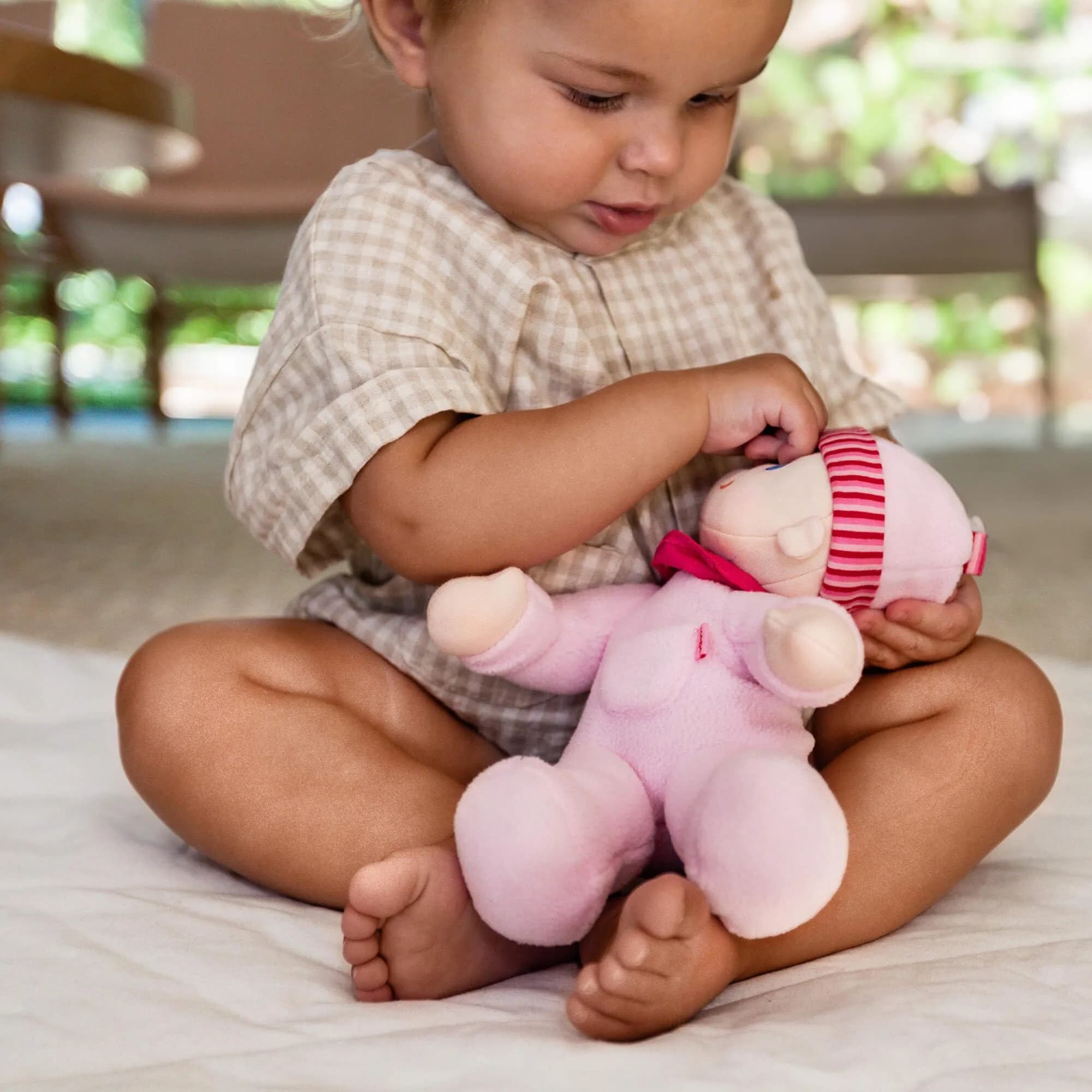 HABA Doll Snug Up Luisa 8" My First Baby Doll | Safe, Washable & Perfect for Newborns thumbnail 8