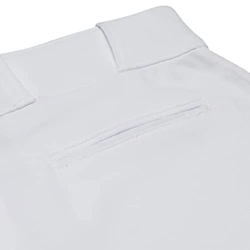 Champro MVP OB OpenBottom Loose-Fit Baseball Pant in Solid White | Reinforced Double Knee, X-Large thumbnail 5