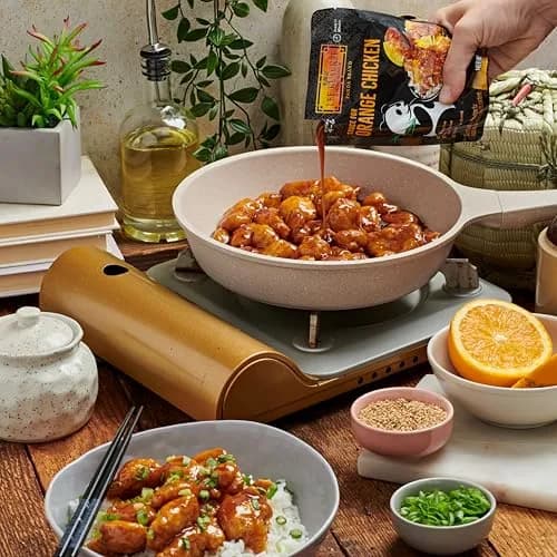 Panda Sauce for Orange Chicken 8oz Pack of 6 | Authentic Chinese Flavor Ready in Minutes thumbnail 2