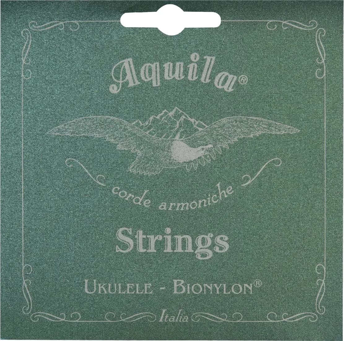 Aquila 60U Concert Ukulele Strings Low-G Tuning, Key of C - GCEA 76cm (Bionylon/wound G-string)