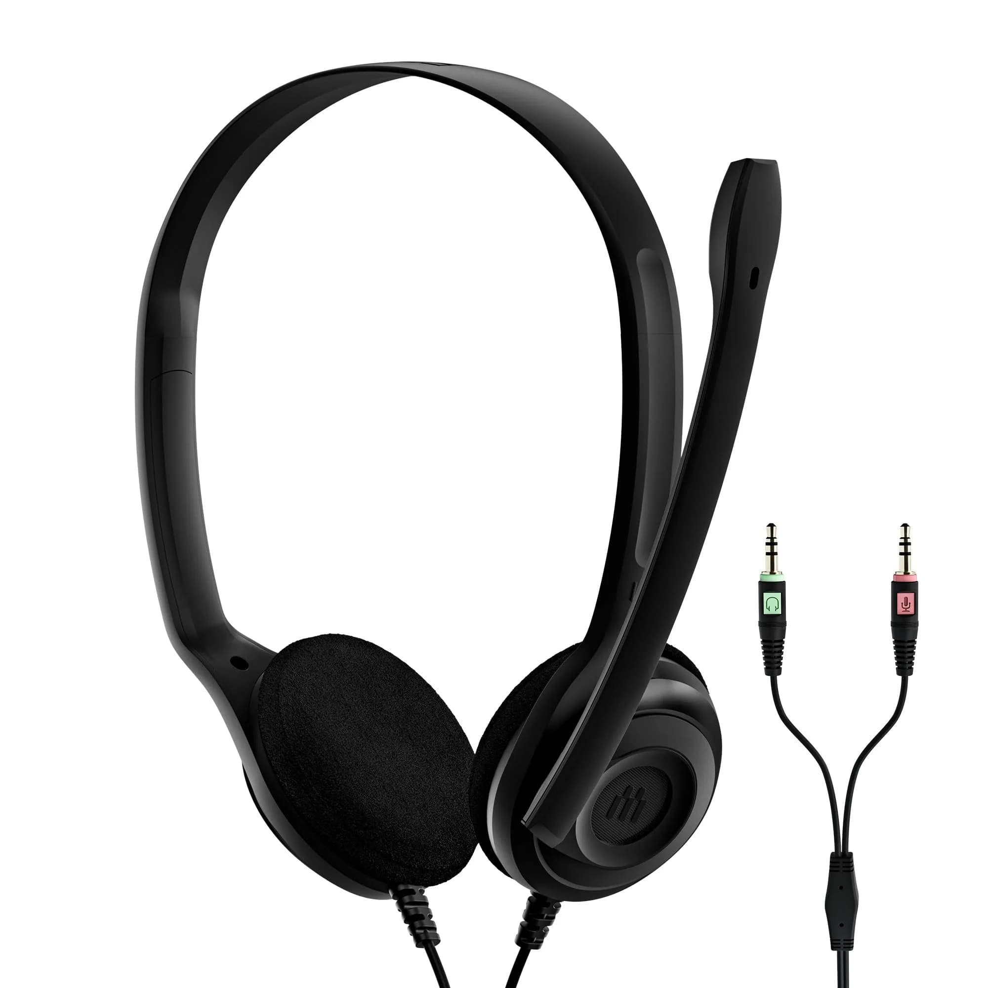 EPOS PC 3 Headset Wired On-Ear Noise Cancelling Microphone Lightweight Stereo