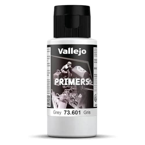 Vallejo Grey Acrylic Surface Primer 60 ml (2.02 fl.oz.) | Fast Drying Matte Finish for Models thumbnail 1