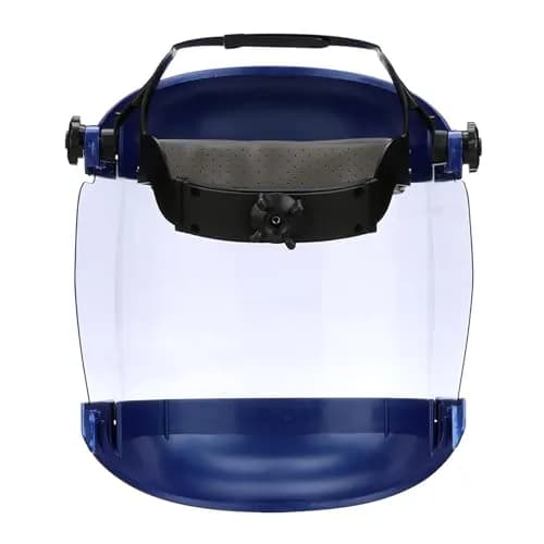 Sellstrom 380 Series Face Shield Lightweight High Impact Polycarbonate Clear Tint with Adjustable Ratchet Headgear for Grinding Cutting CSA Z94.3 thumbnail 3