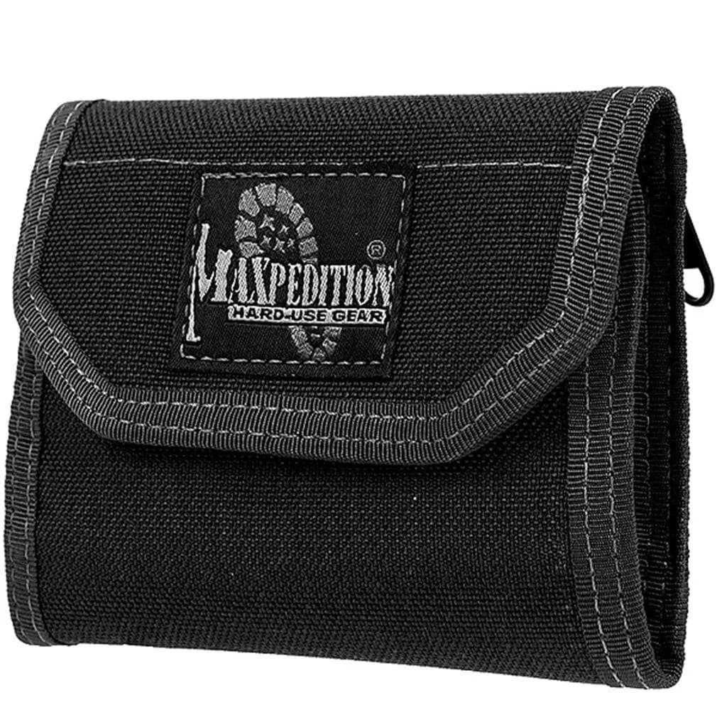 Maxpedition C.M.C. Wallet (Black) 5 x 3.5" | Divided Currency & Multiple Slots
